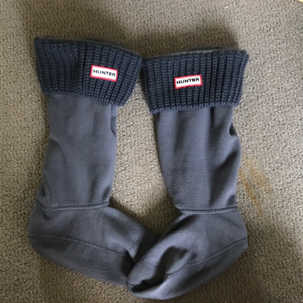 Tall Knit Hunter boot socks